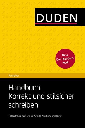 Buchcover Duden Ratgeber - Handbuch Korrekt und stilsicher schreiben | Rudolf Hoberg | EAN 9783411701087 | ISBN 3-411-70108-0 | ISBN 978-3-411-70108-7