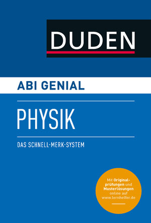 Buchcover Abi genial Physik | Horst Bienioschek | EAN 9783411707249 | ISBN 3-411-70724-0 | ISBN 978-3-411-70724-9