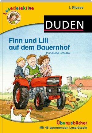 Buchcover Lesedetektive Übungsbücher - Finn und Lili auf dem Bauernhof, 1. Klasse | Hanneliese Schulze | EAN 9783411711727 | ISBN 3-411-71172-8 | ISBN 978-3-411-71172-7