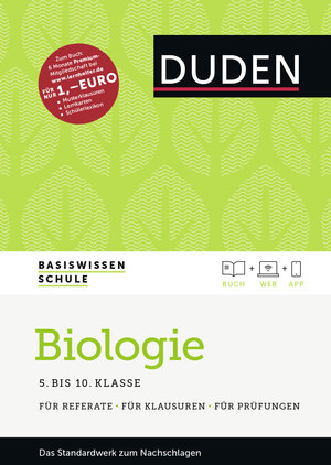 Buchcover Basiswissen Schule – Biologie 5. bis 10. Klasse | Christa Pews-Hocke | EAN 9783411714858 | ISBN 3-411-71485-9 | ISBN 978-3-411-71485-8
