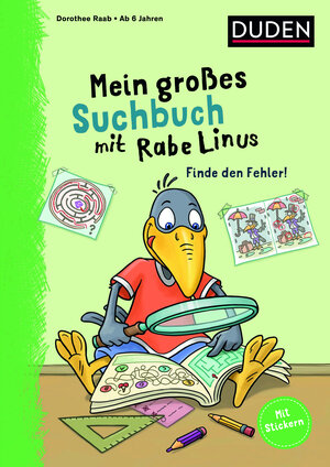 Buchcover Mein großes Suchbuch mit Rabe Linus | Dorothee Raab | EAN 9783411720002 | ISBN 3-411-72000-X | ISBN 978-3-411-72000-2