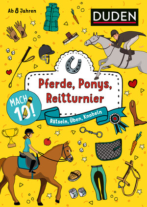 Buchcover Mach 10! Pferde, Ponys, Reitturnier - Ab 8 Jahren | Kristina Offermann | EAN 9783411720484 | ISBN 3-411-72048-4 | ISBN 978-3-411-72048-4