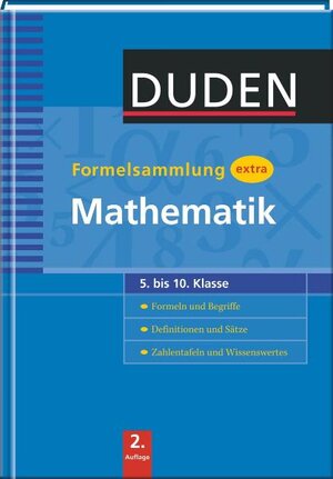 Buchcover Duden Formelsammlung extra – Mathematik | Lutz Engelmann | EAN 9783411720828 | ISBN 3-411-72082-4 | ISBN 978-3-411-72082-8