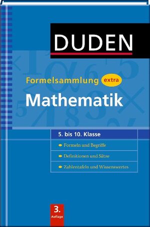 Buchcover Duden Formelsammlung extra – Mathematik | Lutz Engelmann | EAN 9783411720835 | ISBN 3-411-72083-2 | ISBN 978-3-411-72083-5