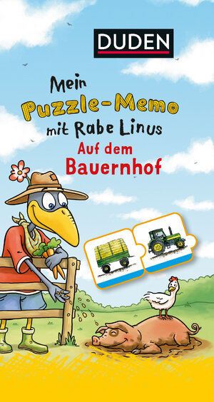 Buchcover Mein Puzzlememo mit Rabe Linus – Auf dem Bauernhof VE/3 | Dorothee Raab | EAN 9783411770557 | ISBN 3-411-77055-4 | ISBN 978-3-411-77055-7