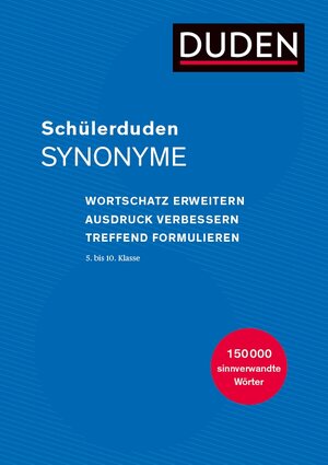 Buchcover Schülerduden Synonyme  | EAN 9783411770915 | ISBN 3-411-77091-0 | ISBN 978-3-411-77091-5