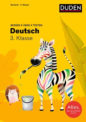 Buchcover Wissen – Üben – Testen: Deutsch 3. Klasse | Ulrike Holzwarth-Raether | EAN 9783411772025 | ISBN 3-411-77202-6 | ISBN 978-3-411-77202-5