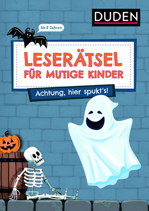 Buchcover Leserätsel für mutige Kinder - Achtung, hier spukt's! - ab 6 Jahren | Ulrike Rogler | EAN 9783411780518 | ISBN 3-411-78051-7 | ISBN 978-3-411-78051-8