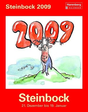 Buchcover Harenberg Horoskopkalender Steinbock 2009 | Winfried Noé | EAN 9783411801251 | ISBN 3-411-80125-5 | ISBN 978-3-411-80125-1