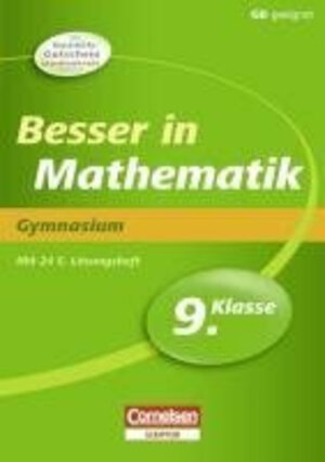 Buchcover Besser in Mathematik - Gymnasium 9. Klasse | Alexander Spahn | EAN 9783411861408 | ISBN 3-411-86140-1 | ISBN 978-3-411-86140-8