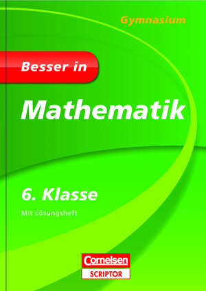 Buchcover Besser in Mathematik - Gymnasium 6. Klasse | Barbara Weber | EAN 9783411870301 | ISBN 3-411-87030-3 | ISBN 978-3-411-87030-1