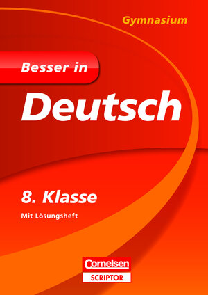 Buchcover Besser in Deutsch - Gymnasium 8. Klasse | Johannes Greving | EAN 9783411870738 | ISBN 3-411-87073-7 | ISBN 978-3-411-87073-8