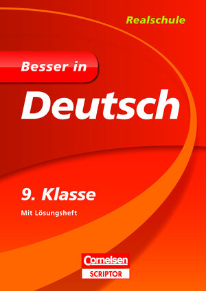 Buchcover Besser in Deutsch - Realschule 9. Klasse | Monika Fromme | EAN 9783411870776 | ISBN 3-411-87077-X | ISBN 978-3-411-87077-6