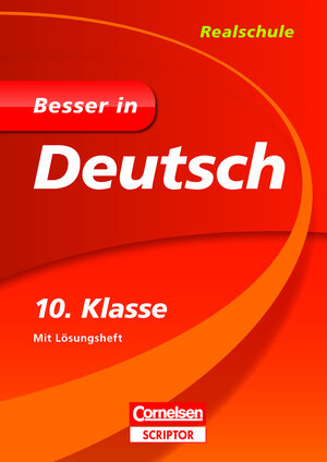 Buchcover Besser in Deutsch - Realschule 10. Klasse | Monika Hochleitner-Prell | EAN 9783411870783 | ISBN 3-411-87078-8 | ISBN 978-3-411-87078-3