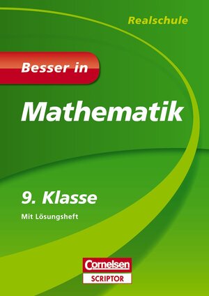 Buchcover Besser in Mathematik - Realschule 9. Klasse | Maike Finnern | EAN 9783411870882 | ISBN 3-411-87088-5 | ISBN 978-3-411-87088-2