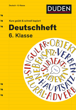 Buchcover Deutschheft 6. Klasse - kurz geübt & schnell kapiert | Diethard Lübke | EAN 9783411871360 | ISBN 3-411-87136-9 | ISBN 978-3-411-87136-0