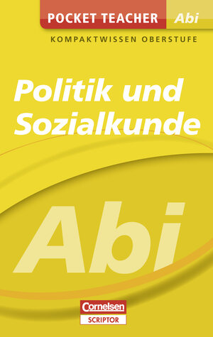 Buchcover Pocket Teacher Abi Politik/Sozialkunde | Johannes Greving | EAN 9783411871711 | ISBN 3-411-87171-7 | ISBN 978-3-411-87171-1