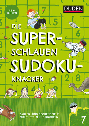 Buchcover Die superschlauen Sudokuknacker – ab 6 Jahren (Band 7) | Janine Eck | EAN 9783411913305 | ISBN 3-411-91330-4 | ISBN 978-3-411-91330-5