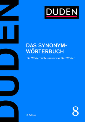 Buchcover Duden – Das Synonymwörterbuch  | EAN 9783411914111 | ISBN 3-411-91411-4 | ISBN 978-3-411-91411-1