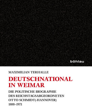 Buchcover Deutschnational in Weimar | Maximilian Terhalle | EAN 9783412202804 | ISBN 3-412-20280-0 | ISBN 978-3-412-20280-4
