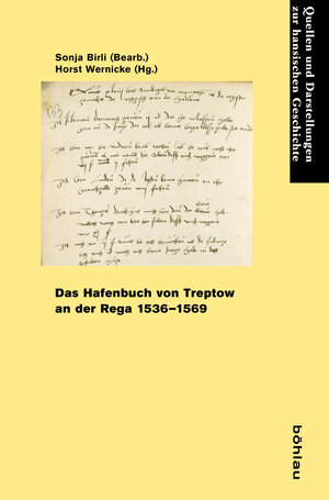 Buchcover Das Hafenbuch von Treptow an der Rega 1536-1569  | EAN 9783412206956 | ISBN 3-412-20695-4 | ISBN 978-3-412-20695-6