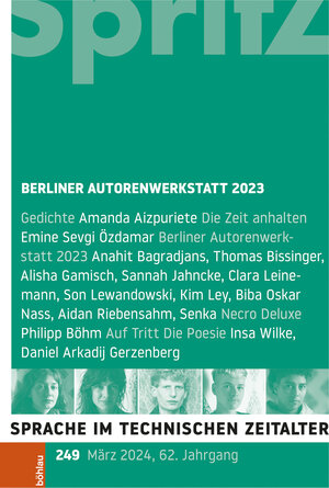 Buchcover Berliner Autorenwerkstatt 2023 | EAN 9783412530006 | ISBN 3-412-53000-X | ISBN 978-3-412-53000-6