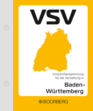 Buchcover Vorschriftensammlung für die Verwaltung in Baden-Württemberg (VSV) | EAN 9783415005709 | ISBN 3-415-00570-4 | ISBN 978-3-415-00570-9