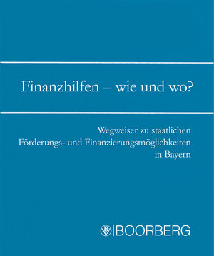 Buchcover Finanzhilfen - wie und wo?  | EAN 9783415005945 | ISBN 3-415-00594-1 | ISBN 978-3-415-00594-5