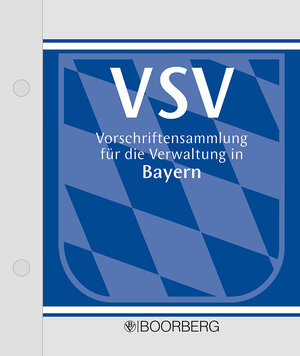 Buchcover Vorschriftensammlung für die Verwaltung in Bayern (VSV) - Ergänzungsband  | EAN 9783415006201 | ISBN 3-415-00620-4 | ISBN 978-3-415-00620-1