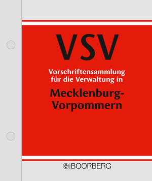 Buchcover Vorschriftensammlung für die Verwaltung in Mecklenburg-Vorpommern (VSV)  | EAN 9783415016415 | ISBN 3-415-01641-2 | ISBN 978-3-415-01641-5