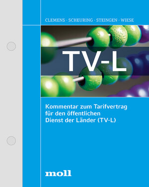 Buchcover Kommentar zum TV-L  | EAN 9783415037571 | ISBN 3-415-03757-6 | ISBN 978-3-415-03757-1