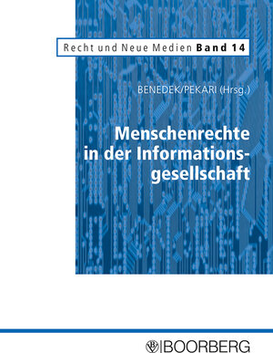 Buchcover Menschenrechte in der Informationsgesellschaft | EAN 9783415038851 | ISBN 3-415-03885-8 | ISBN 978-3-415-03885-1