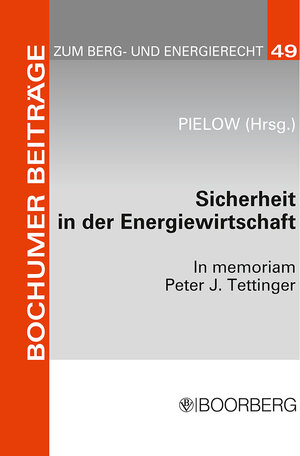 Buchcover Sicherheit in der Energiewirtschaft  | EAN 9783415039896 | ISBN 3-415-03989-7 | ISBN 978-3-415-03989-6