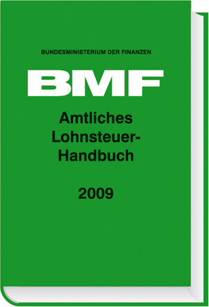 Buchcover Amtliches Lohnsteuer-Handbuch 2009  | EAN 9783415040960 | ISBN 3-415-04096-8 | ISBN 978-3-415-04096-0