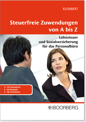 Buchcover Steuerfreie Zuwendung von A bis Z | Franz P Kloubert | EAN 9783415041028 | ISBN 3-415-04102-6 | ISBN 978-3-415-04102-8