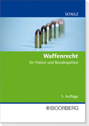 Buchcover Waffenrecht für Polizei und Bundespolizei | Martin Schulz | EAN 9783415041554 | ISBN 3-415-04155-7 | ISBN 978-3-415-04155-4