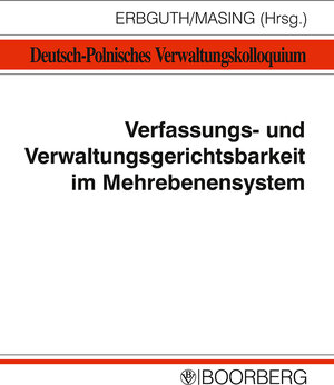 Buchcover Verfassungs- und Verwaltungsgerichtsbarkeit im Mehrebenensystem  | EAN 9783415041912 | ISBN 3-415-04191-3 | ISBN 978-3-415-04191-2