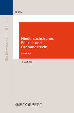 Buchcover Niedersächsisches Polizei- und Ordnungsrecht | Jörn Ipsen | EAN 9783415050211 | ISBN 3-415-05021-1 | ISBN 978-3-415-05021-1