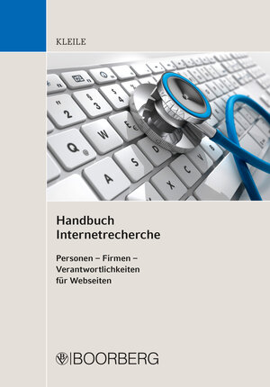 Buchcover Handbuch Internetrecherche | Martin Kleile | EAN 9783415056220 | ISBN 3-415-05622-8 | ISBN 978-3-415-05622-0