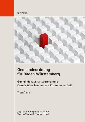 Buchcover Gemeindeordnung für Baden-Württemberg | Johannes Stingl | EAN 9783415058965 | ISBN 3-415-05896-4 | ISBN 978-3-415-05896-5