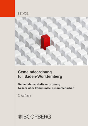 Buchcover Gemeindeordnung für Baden-Württemberg | Johannes Stingl | EAN 9783415058972 | ISBN 3-415-05897-2 | ISBN 978-3-415-05897-2