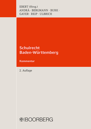 Buchcover Schulrecht Baden-Württemberg | Sabine Andrä | EAN 9783415060241 | ISBN 3-415-06024-1 | ISBN 978-3-415-06024-1