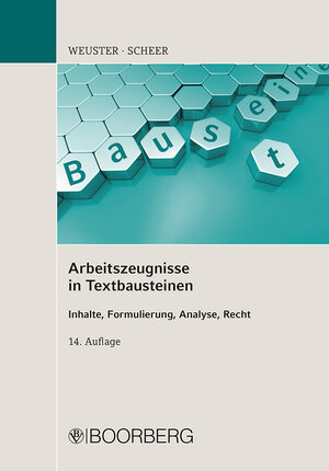 Buchcover Arbeitszeugnisse in Textbausteinen | Arnulf Weuster | EAN 9783415064744 | ISBN 3-415-06474-3 | ISBN 978-3-415-06474-4