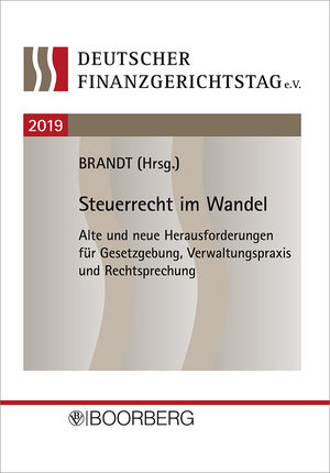 Buchcover 16. Deutscher Finanzgerichtstag 2019  | EAN 9783415067127 | ISBN 3-415-06712-2 | ISBN 978-3-415-06712-7