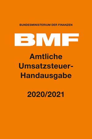 Buchcover Amtliche Umsatzsteuer-Handausgabe 2020/2021  | EAN 9783415069664 | ISBN 3-415-06966-4 | ISBN 978-3-415-06966-4