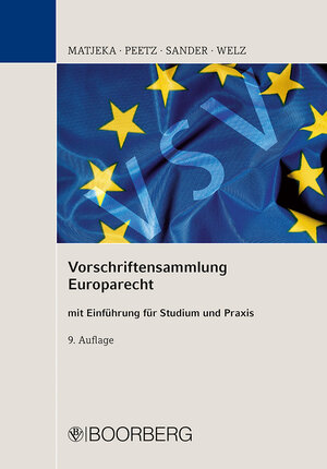 Buchcover Vorschriftensammlung Europarecht  | EAN 9783415072985 | ISBN 3-415-07298-3 | ISBN 978-3-415-07298-5