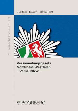 Buchcover Versammlungsgesetz Nordrhein-Westfalen | Norbert Ullrich | EAN 9783415073081 | ISBN 3-415-07308-4 | ISBN 978-3-415-07308-1