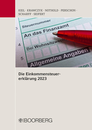 Buchcover Die Einkommensteuererklärung 2023  | EAN 9783415075177 | ISBN 3-415-07517-6 | ISBN 978-3-415-07517-7
