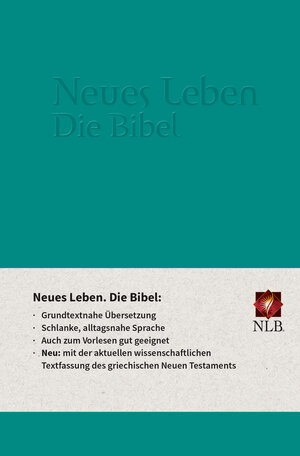 Buchcover Neues Leben. Die Bibel - Standardausgabe, ital. Kunstleder smaragd  | EAN 9783417255171 | ISBN 3-417-25517-1 | ISBN 978-3-417-25517-1