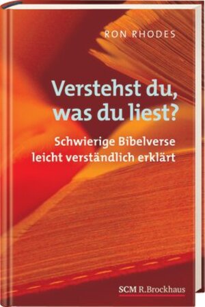 Buchcover Verstehst du, was du liest? | Ron Rhodes | EAN 9783417262988 | ISBN 3-417-26298-4 | ISBN 978-3-417-26298-8